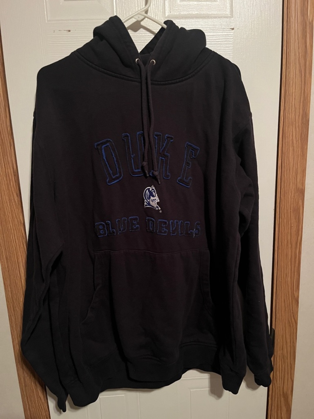 Duke Blue Devils Black Hooded Sweatshirt
